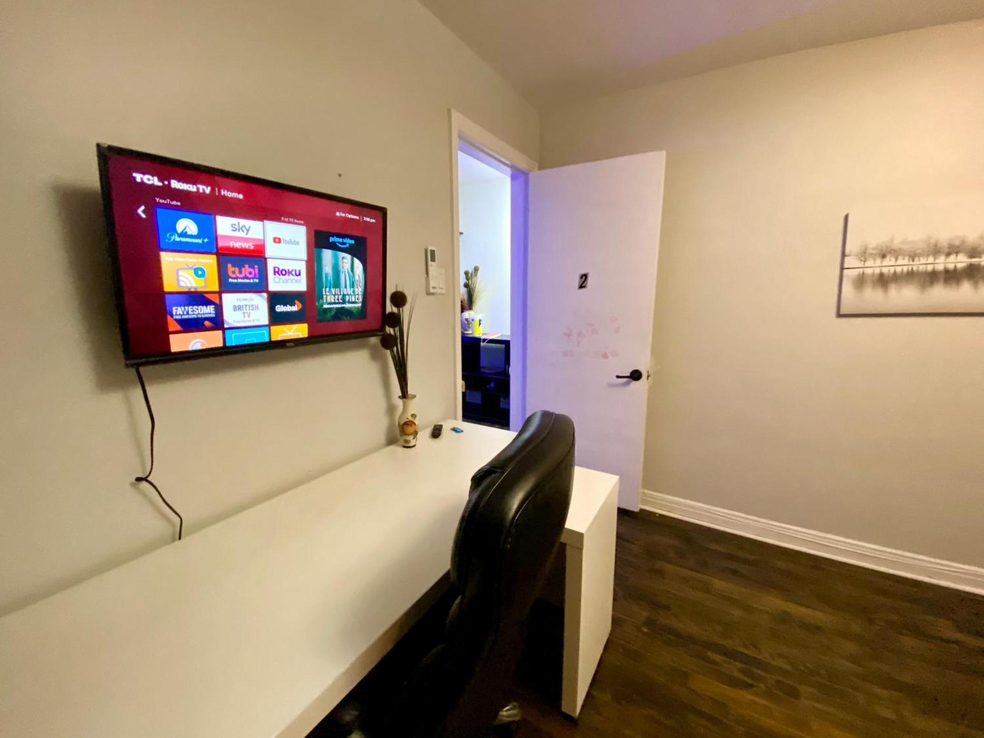 Montreal Homes - Affordable Rooms, Smart Tv, Shared Kitchen Exterior foto